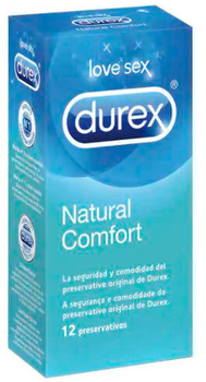 Prezerwatywy Durex Condoms Natural Comfort 12 szt. (5010232961937)