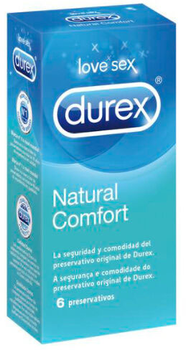 Prezerwatywy Durex Condoms Natural Comfort 6 szt. (5010232961944)