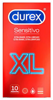 Prezerwatywy Durex Sensitive Soft Sensitive Xl 10 szt. (8428076000410)