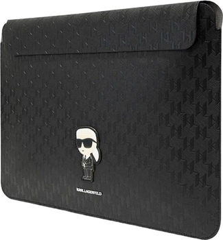Чохол для ноутбука Karl Lagerfeld Saffiano Monogram Ikonik KLCS14SAKHPKK 14" Black (3666339170523)