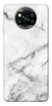 Чохол Xiaomi Poco X3 NFC/Poco X3 Epik Print Series Білий мармур 3