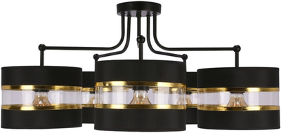 Люстра Candellux ONDA 5х40 Е27 (35-06158) для кухні, спальні, передпокою