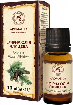 Масло эфирное Ароматика Пихтовое 10 мл (4820031050739)
