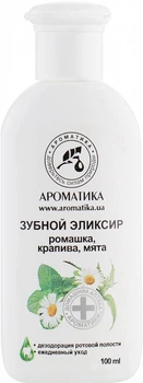 Зубний еліксир Ароматика Ромашка, кропива, м'ята 100 мл (4820177023987)