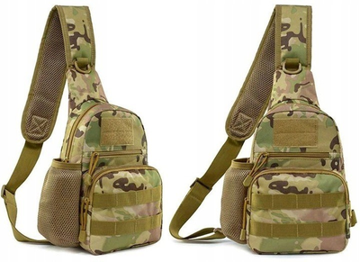 Тактична армійська чоловіча сумка-слінг Edibazzar ST127S мультикам