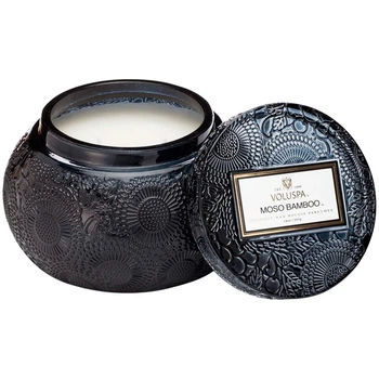 Свеча Moso Bamboo 397г, стеклянная шкатулка Voluspa (111002643)