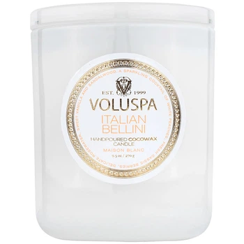 Свеча Italian Bellini 270г, стакан с крышкой Voluspa (111004534)