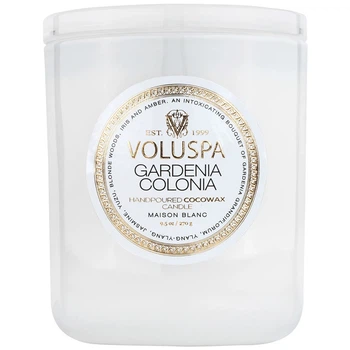 Свеча Gardenia Colonia 270г, стакан с крышкой Voluspa (111004532)