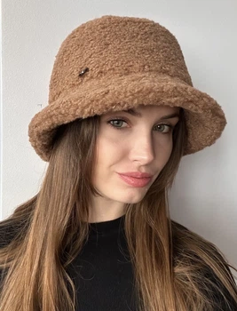 Панама тедді на флісі Zefur One size руда