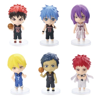 Набор Чиби фигурки, статуэтки из аниме Баскетбол Куроко / Basketball Kuroko no Basuke. (100151)