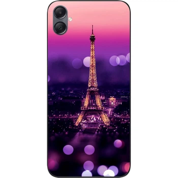 Силиконовый чехол SMTT для Samsung Galaxy A05 с картинкой Париж ночью