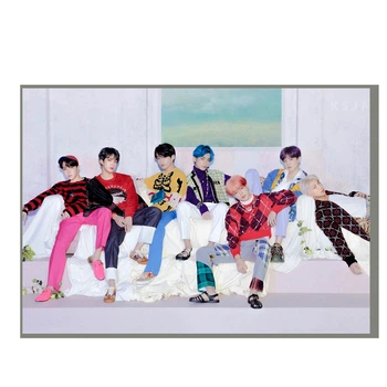 Постер плакат BTS Bangtan Boys Бтс 42х29 см А3 (poster_0523)
