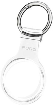 Брелок с кільцем Puro Nude Case Atnudetr для Apple AirTag Transparent (8033830302053)