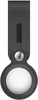 Etui-brelok Uniq Vencer Silicone na Apple AirTag Szary (8886463677339)