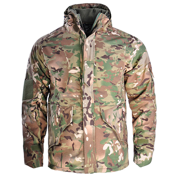Тактическая мужская куртка Han-Wild G8P G8YJSCFY Camouflage XL на флисе влагостойкая