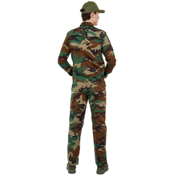 Костюм тактический (рубашка и брюки) Military Rangers ZK-SU1129 размер: L Цвет: Камуфляж Woodland