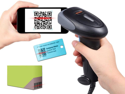 Сканер QR-кодів 2D/1D MC-200 провідний USB зчитувач з паперу і екрану смартфона (MC-200)