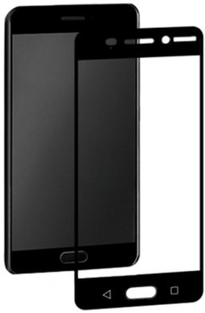 Szkło hartowane ochronne Qoltec Premium do Nokia 6 3D Czarne (5901878513959)