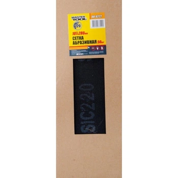 Сітка абразивна зерно 220 107*280 мм MASTERTOOL GM (08-0222)