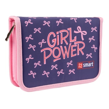Пенал без наповнення 1 відділення SMART 533275/HP-02 Girl Power /533275/