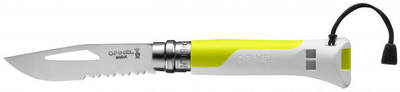 Нож Opinel 8 Outdoor Бело-желтый (2046643)