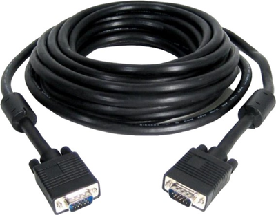 Кабель мультимедійний Gembird USB 2.0 AM-BM чорний 3 m (CC-PPVGA-20M-B)
