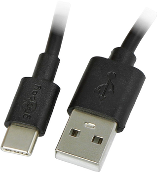 Кабель Goobay USB - USB Type-C чорний 0.1 m (4040849386756)