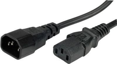 Kabel Goobay IEC-C13 - IEC-C14 czarny 5 m (4040849392030)