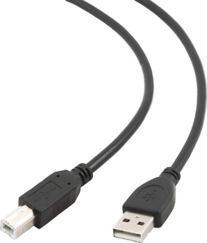 Kabel Cablexpert USB Type A-USB Type B 4.5 m Czarny (8716309041997)