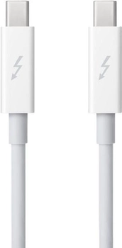 Кабель Apple Thunderbolt - Thunderbolt 0.5 m білий (885909630172)
