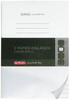 Сменные блоки для блокнотов Herlitz My.Book Flex A5 2x40 листов в линию (50034123)