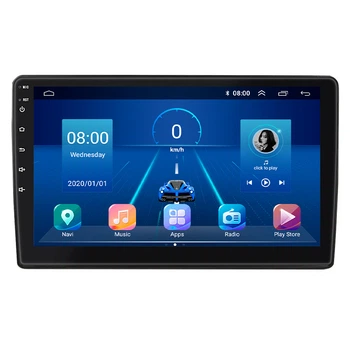 Штатная магнитола Lesko для Toyota Auris I Рестайлинг 2009-2012 экран 10" 2/32Gb 4G Wi-Fi GPS Top Тойота Аурис