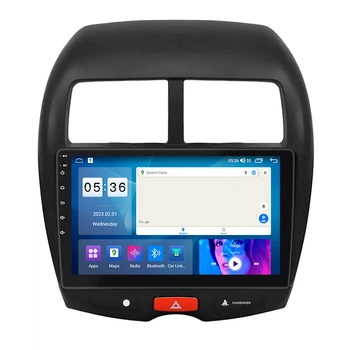 Магнитола Lesko для Mitsubishi Outlander Sport I Рестайлинг 2012-2016г 10" 4/64Gb CarPlay 4G Wi-Fi GPS Prime