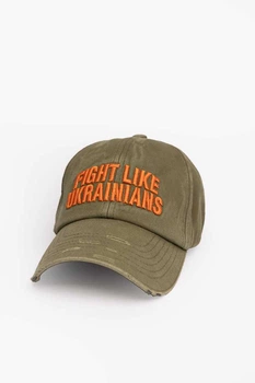 КЕПКА - FIGHT LIKE UKRAINIANS - помаранчевий