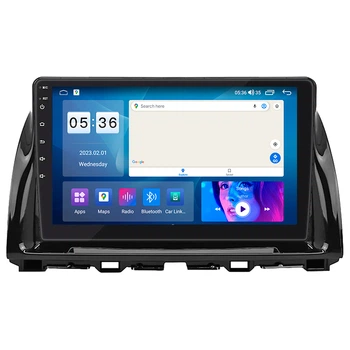 Штатная магнитола Lesko для Mazda CX-5 I Рестайлинг 2015-2017 IPS 10" 2/32Gb CarPlay 4G Wi-Fi GPS Prime