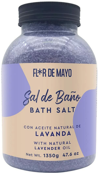 Сіль для ванни Flor De Mayo Sal De Bano Lavendel 1350 г (8428390075712)