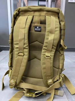 Військовий рюкзак 50 л WOLFTRAP, Пісок, тактичний рюкзак для військових, армійський рюкзак для солдатів