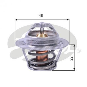 Термостат Gates TH00391G1 Ford Sierra, Scorpio 1338042, 1509953, 3043066