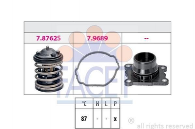 Термостат FACET 7.8762K BMW 1 Series, 3 Series, X1, X3, 5 Series 11517805192, 11518512234, SU00400002