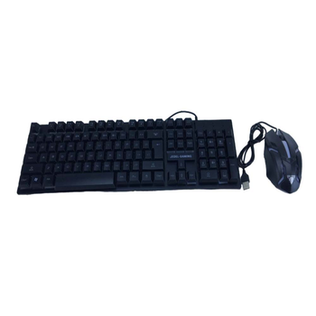 Компьютерная игровая Клавиатура Jedel GK110 с подсветкой и Мышкой Черный RGB