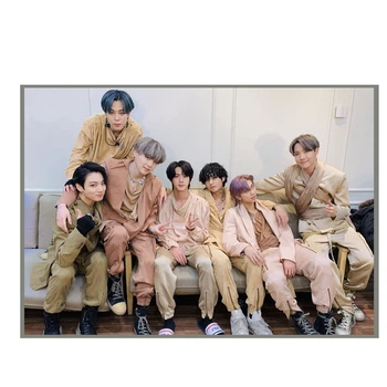 Постер плакат BTS Bangtan Boys ON 42х29 см А3 (poster_0542)