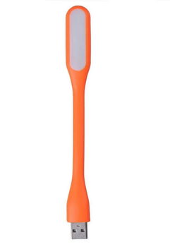 Фонарик-лампа USB LED Light Orange пластиковый светодиодный для освещения и бытового использования (USB LED Light)