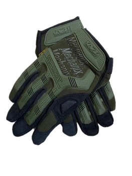 Перчатки с пальчиками Mechanix Wear XL Олива