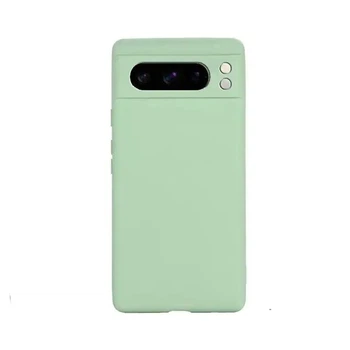 Cиликоновый чехол для Google Pixel 8 Pro (с микрофиброй внутри) Мятный