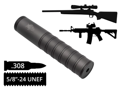 Розбірний саундмодератор AFTactical S44 .308 5/8"-24 AR-10