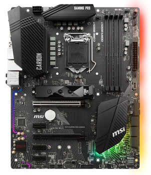Материнська плата MSI H370 Gaming Pro Carbon (H370 Gaming Pro Carbon) (s1151v2, Intel H370, ATX) Б/в