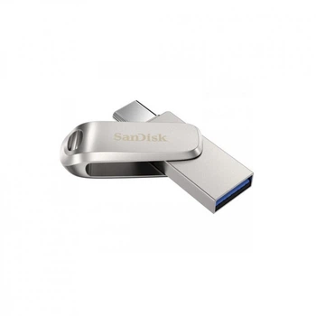 USB флеш накопитель SanDisk 256GB Ultra Dual Drive Luxe USB 3.1 + Type-C (SDDDC4-256G-G46) (166195)