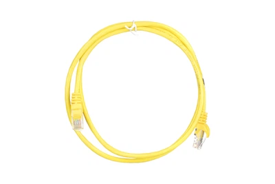 Патч-корд 2E Cat 5e 26AWG 1.2 м с экранированной витой парой UTP Желтый (2E-PC5ECA-120YLW)