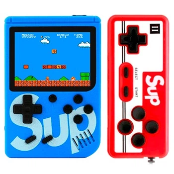 Портативна ігрова консоль із джойстиком 400 ігор Game Sup 8283 ретро Blue