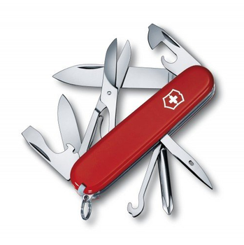 Складаний ніж Victorinox Super Tinker — модель 1.4703, 14 інструментів, 91 мм, червоний корпус